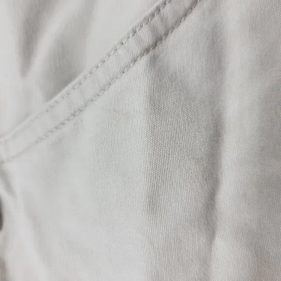 Columbia Women’s Capri Pants Size 10 Beige Small Stains Outdoor Hike Camp Travel - Picture 8 of 11